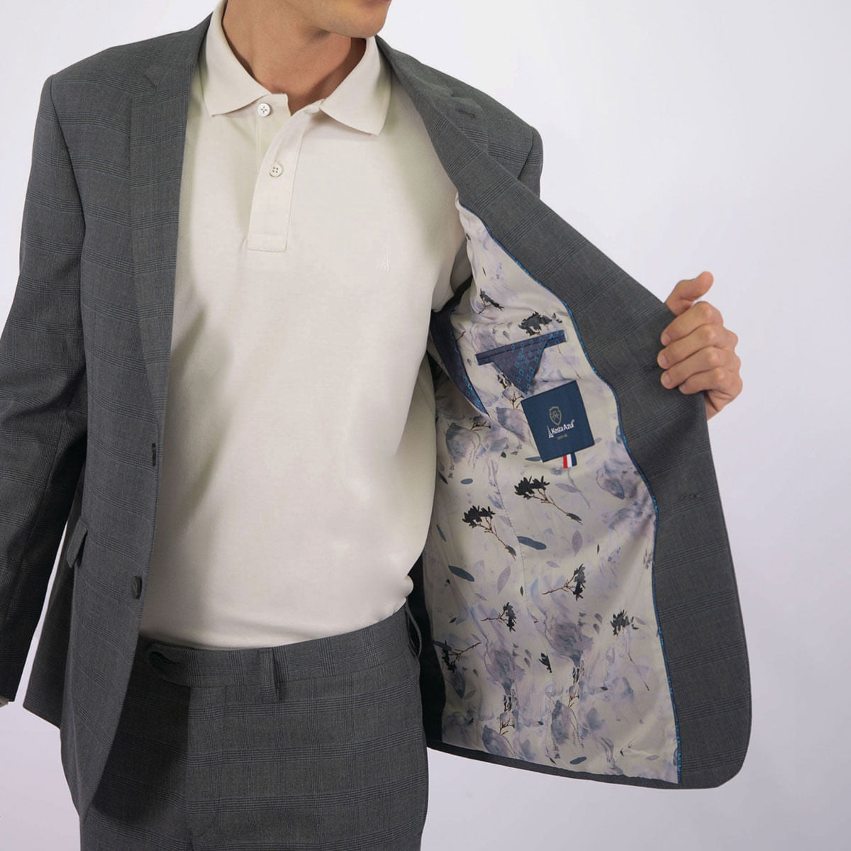 Traje 2 Botones Sin Prense