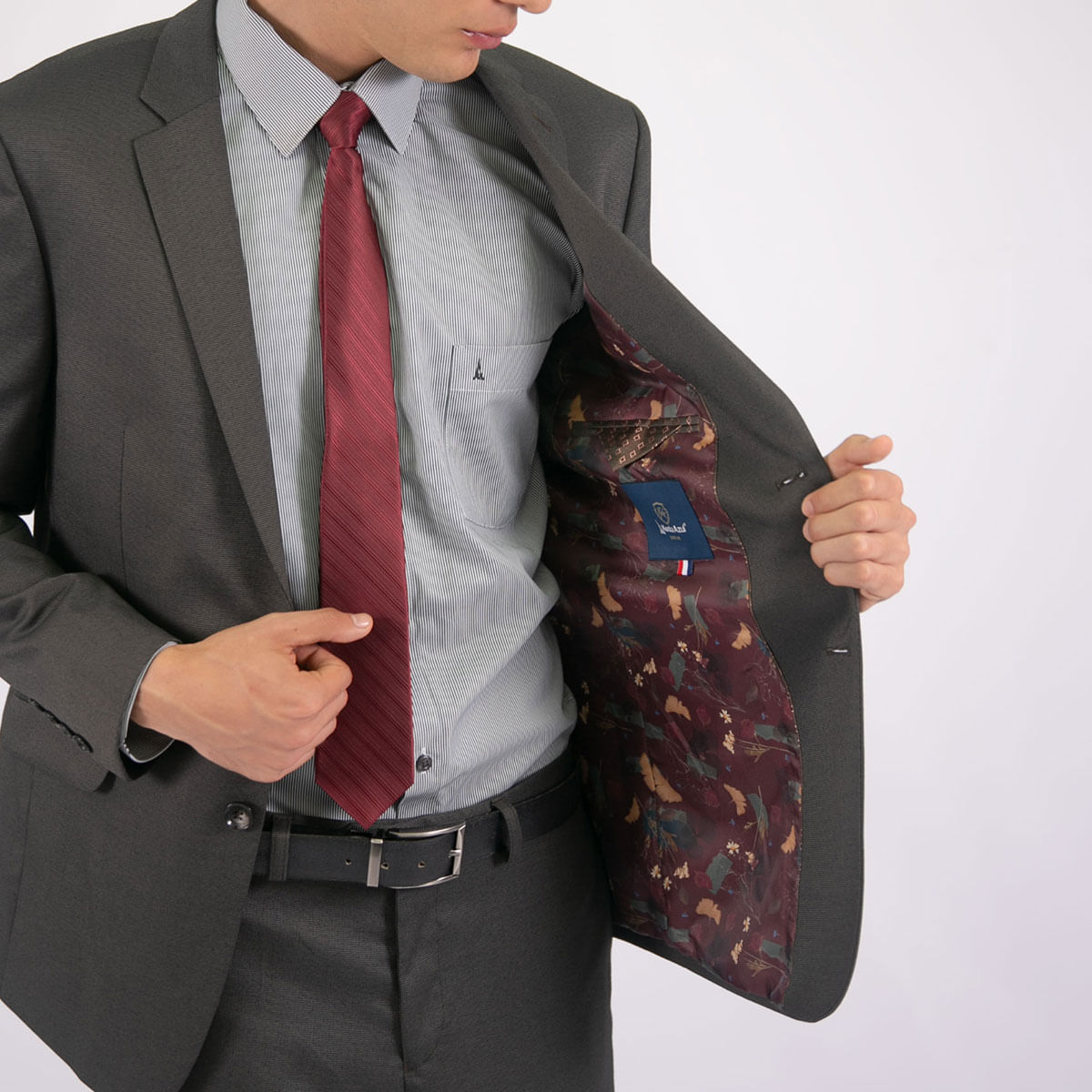 Traje 2 Botones Sin Prense