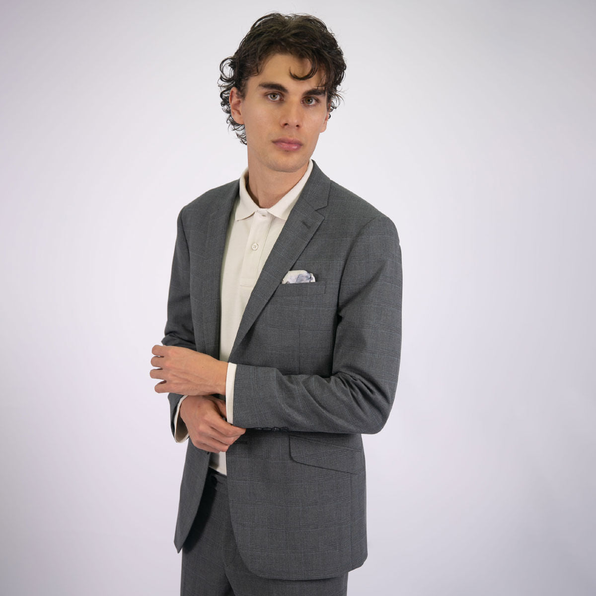 Traje 2 Botones Sin Prense