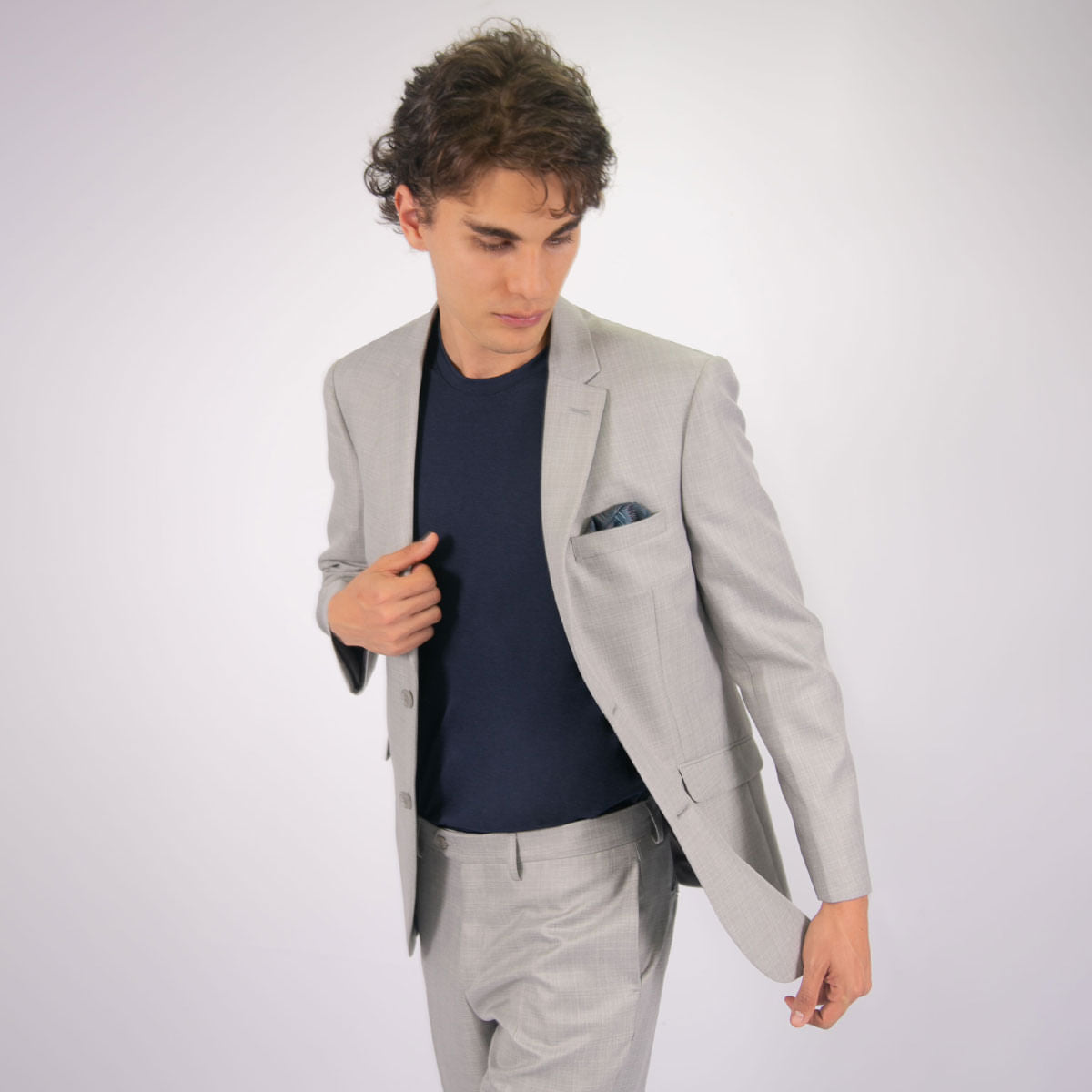 Traje 2 Botones Sin Prense