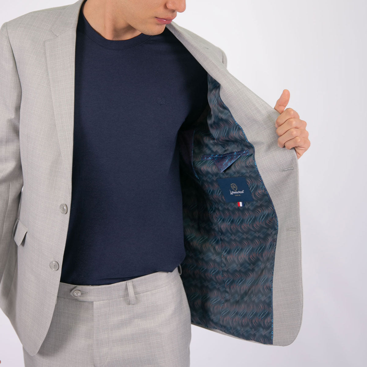 Traje 2 Botones Sin Prense